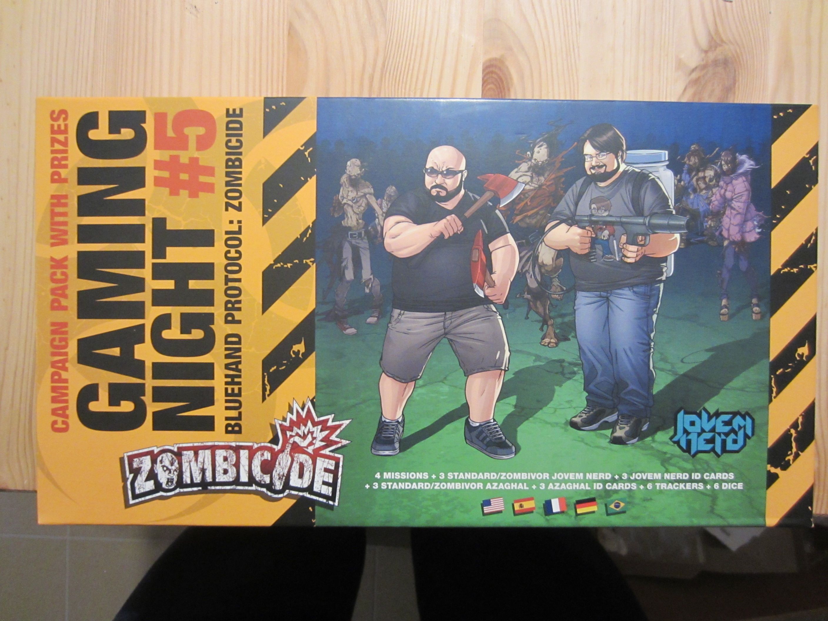 Zombicide: Gaming Night #5 – Bluehand Protocol doboz