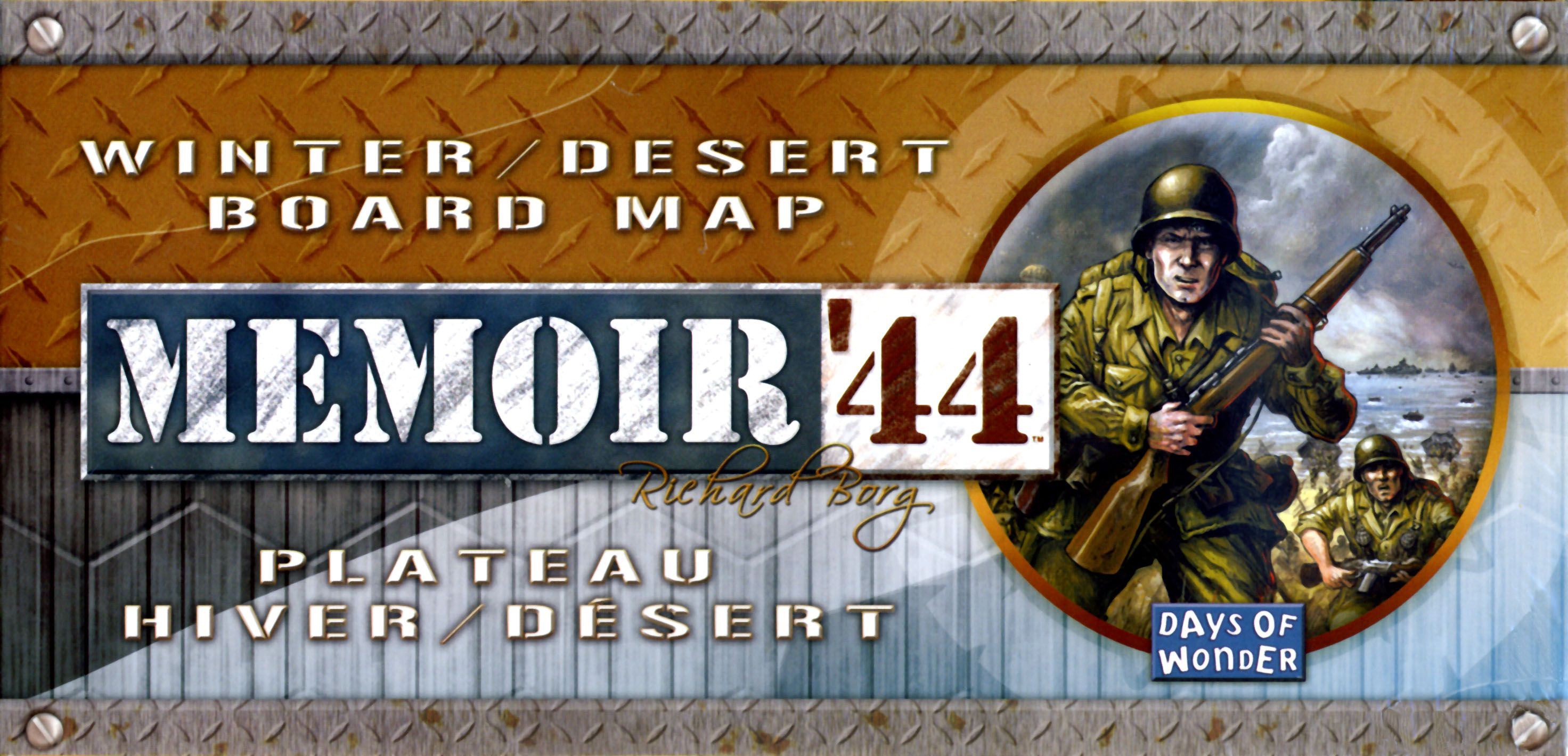 Memoir '44: Winter/Desert Board Map box art
