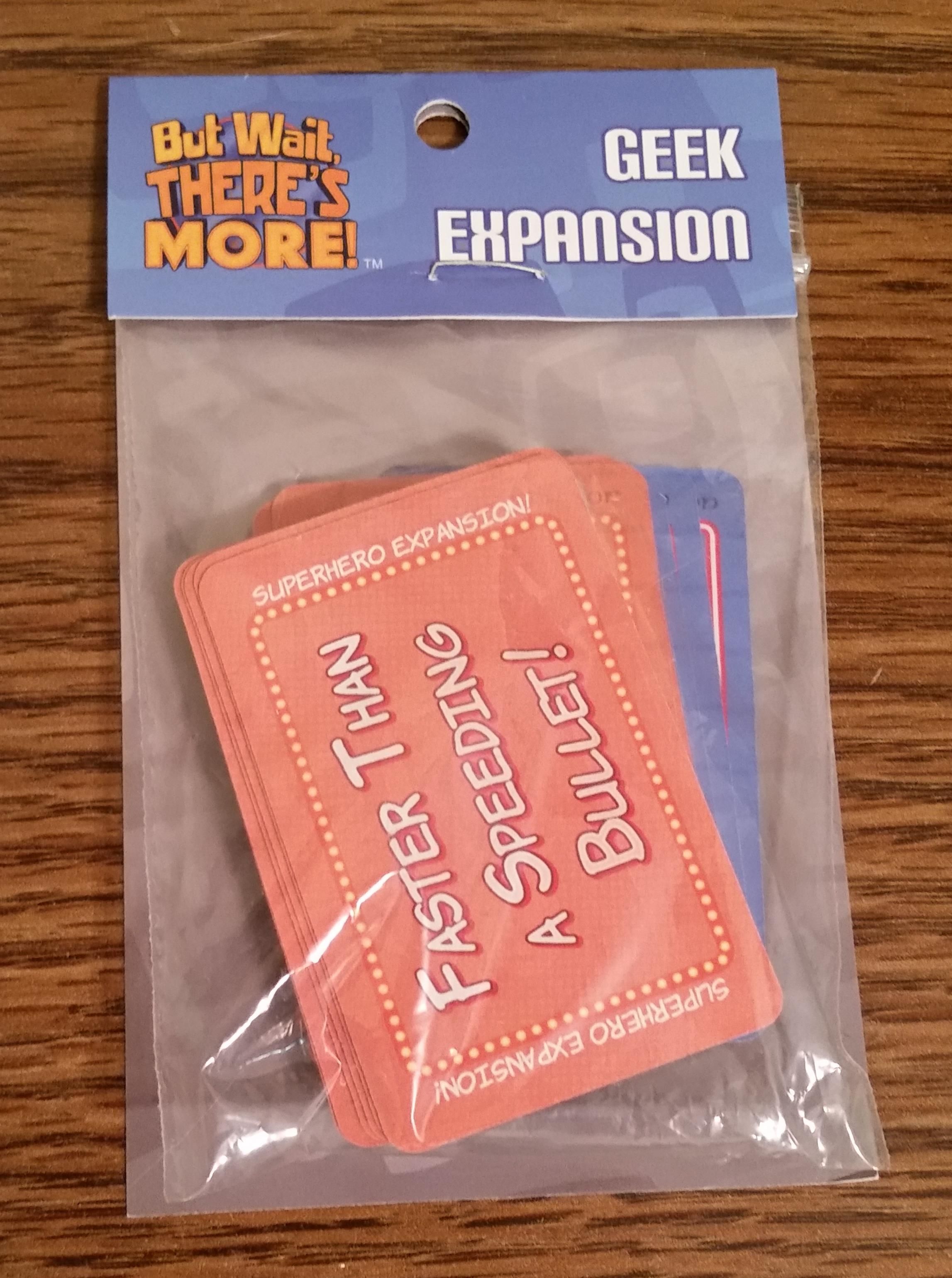 But Wait, There's More!: Geek Expansion box art