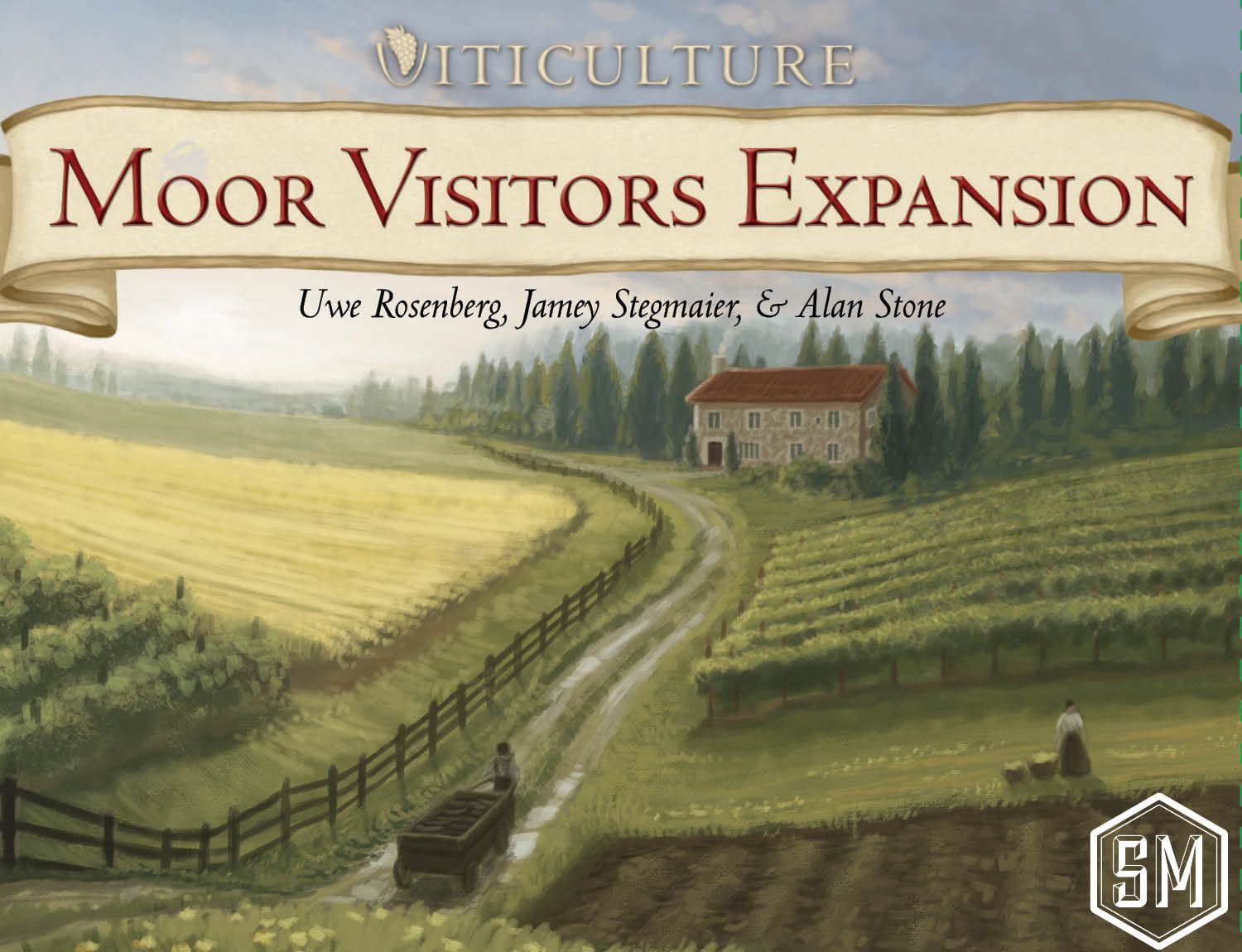 Viticulture: Moor Visitors Expansion doboz