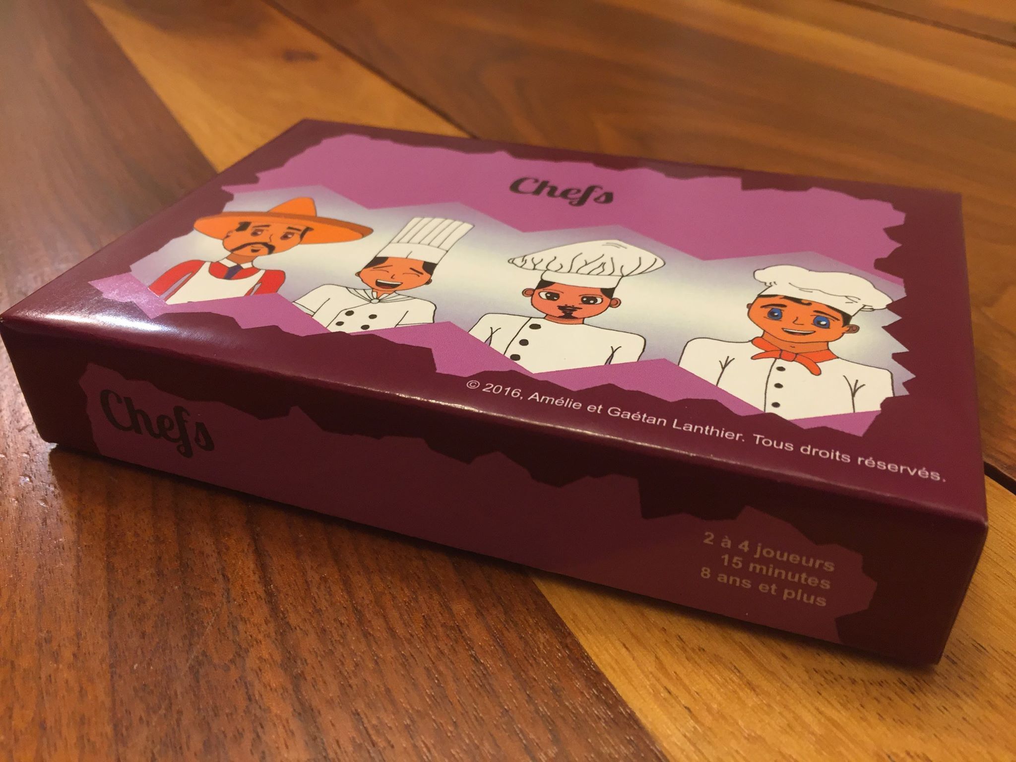 Chefs: the card game doboz