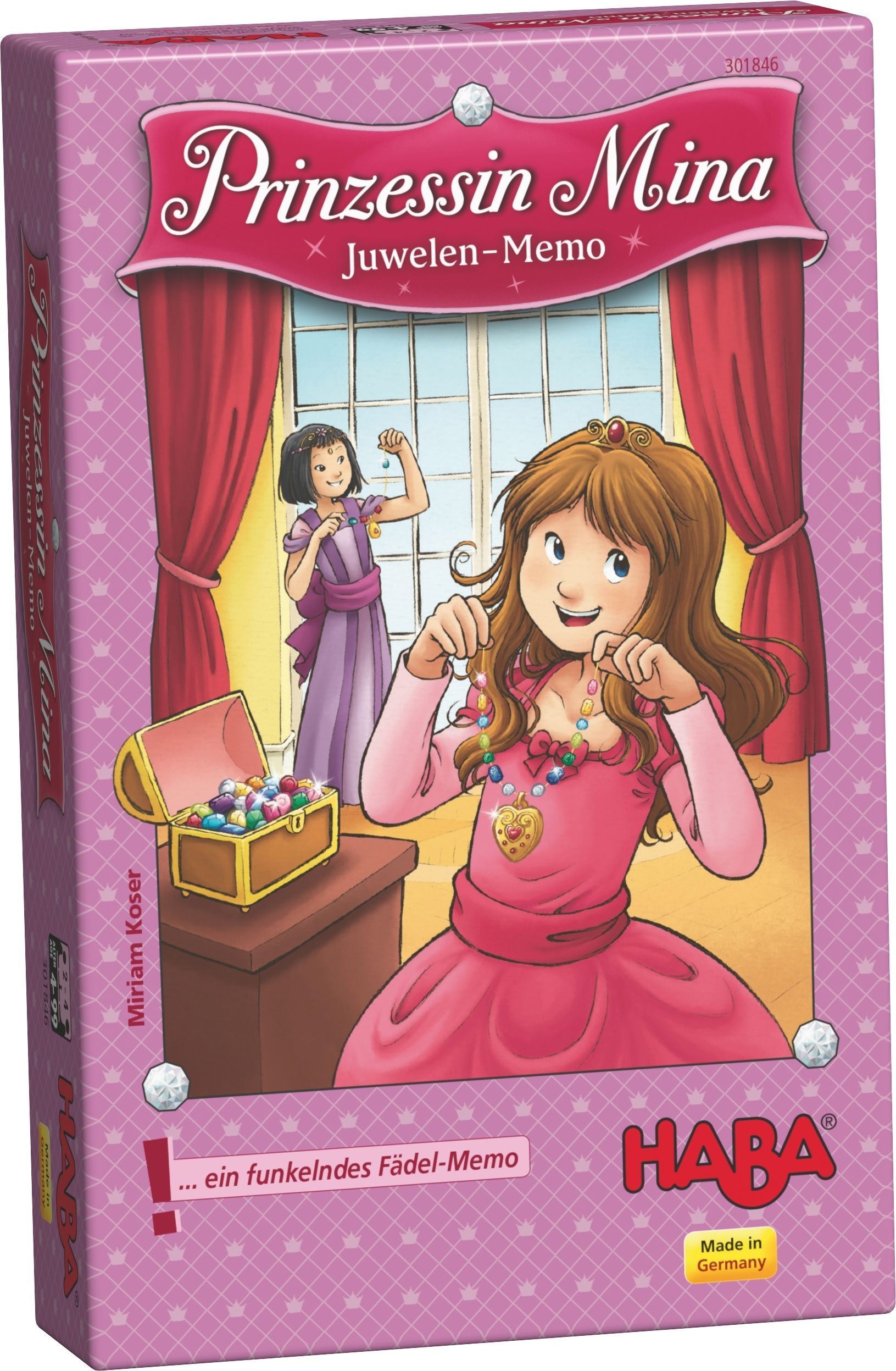 Prinzessin Mina: Juwelen-Memo box art