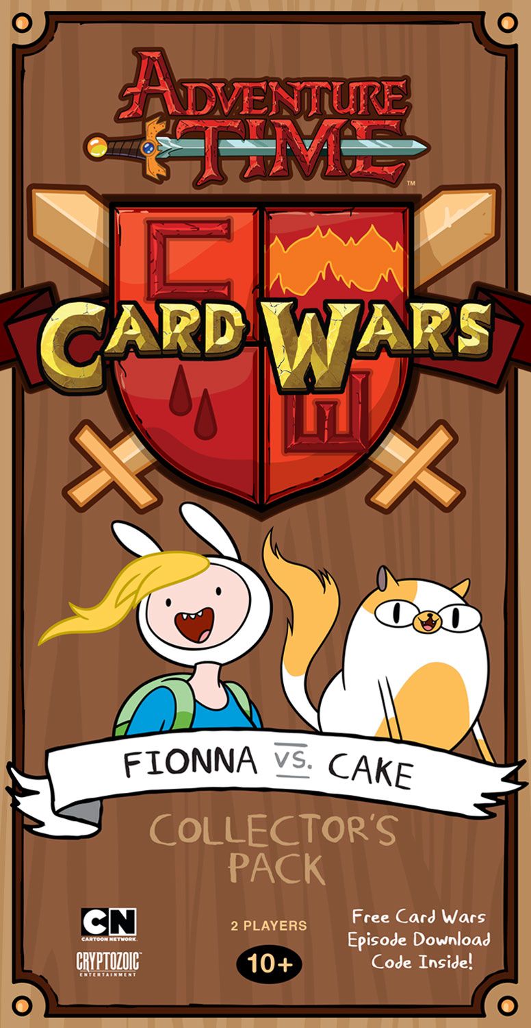 Adventure Time Card Wars: Fionna vs Cake doboz