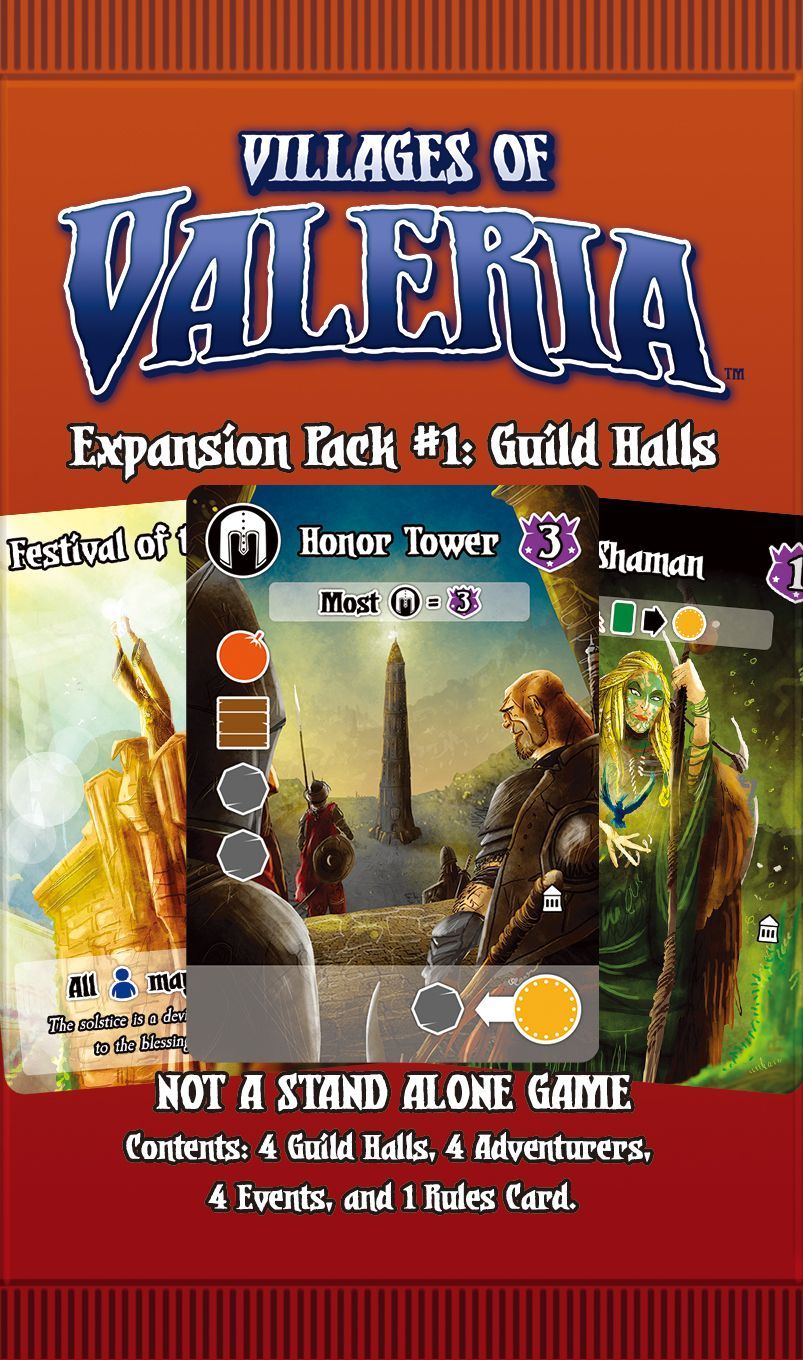 Villages of Valeria: Guild Halls box art