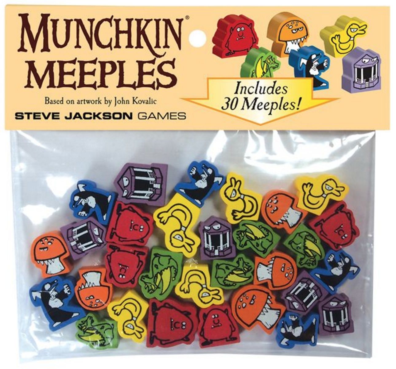 Munchkin Meeples box art