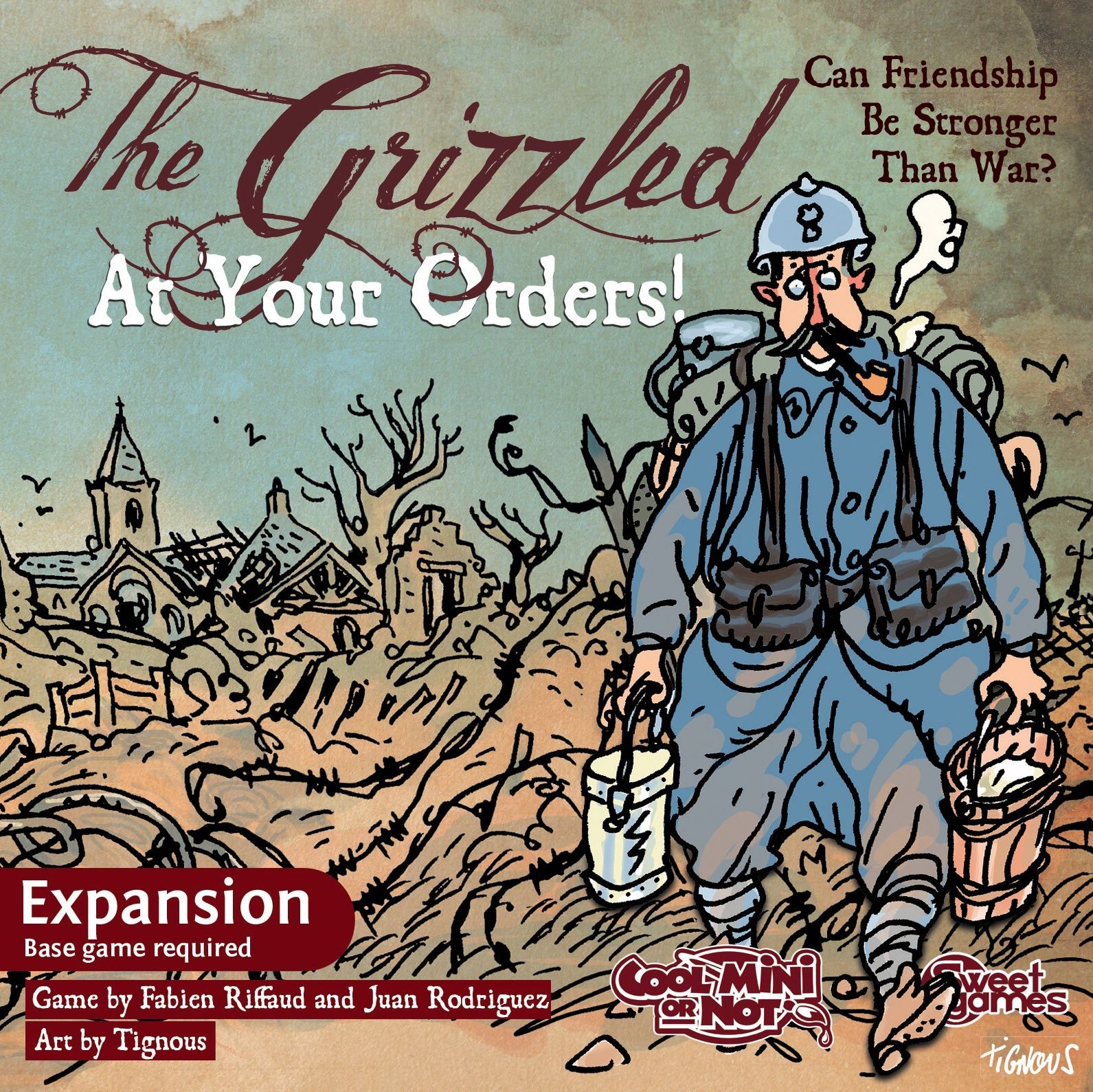 The Grizzled: At Your Orders! box art