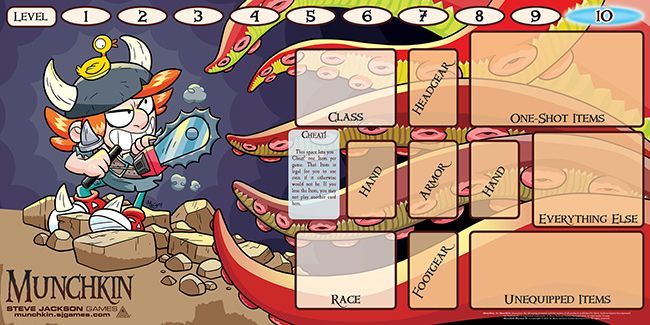 Coperta Munchkin: Playmat – Spyke Gets Suckered