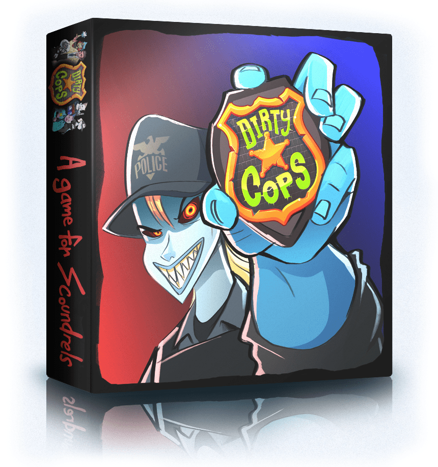 Dirty Cops: A Game for Scoundrels box art