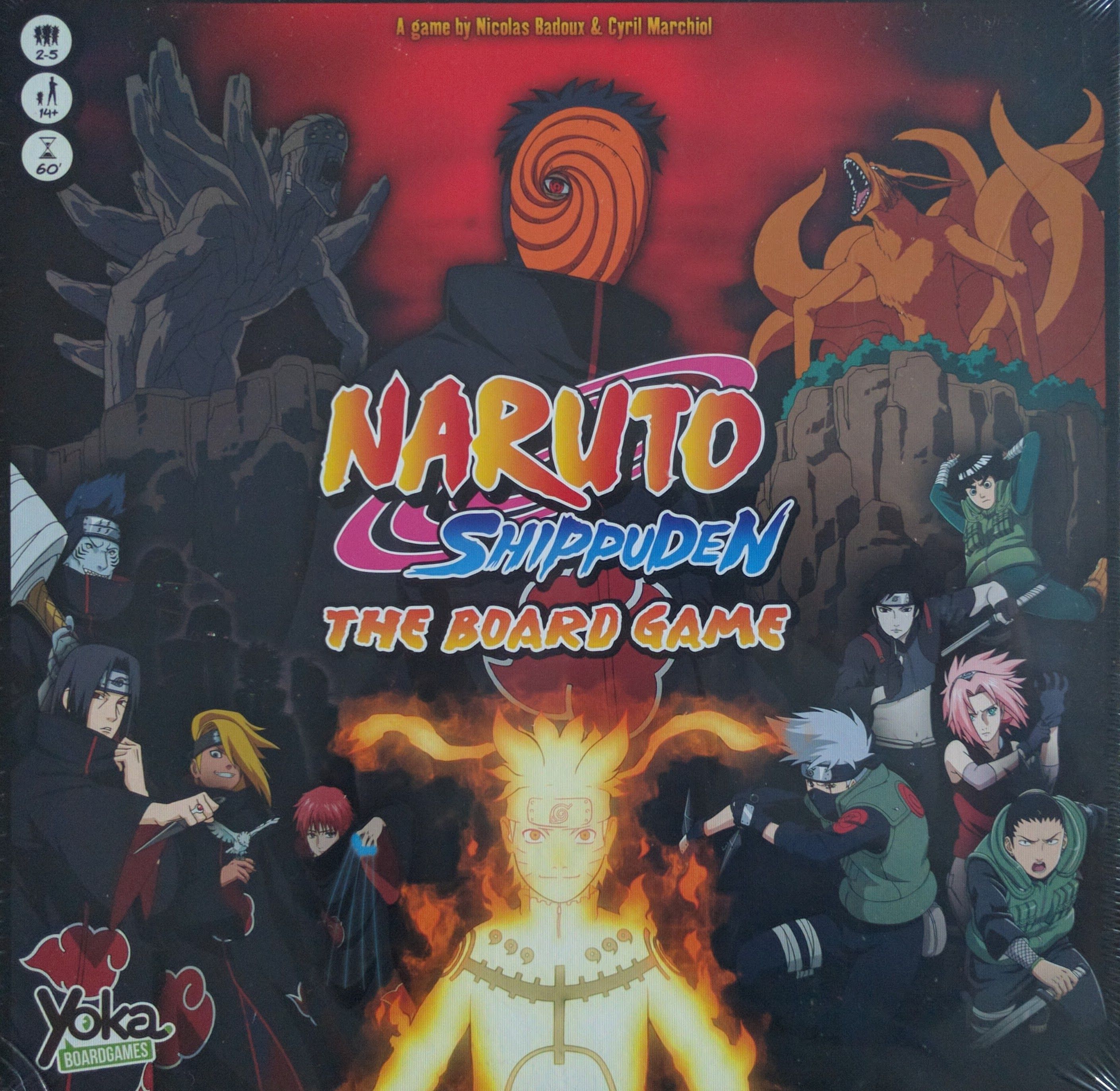 Naruto Shippuden: The Board Game doboz