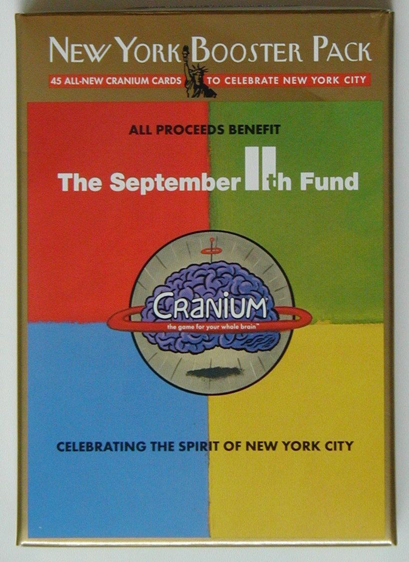 Cranium New York Booster Pack box art