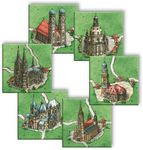 Carcassonne: German Cathedrals