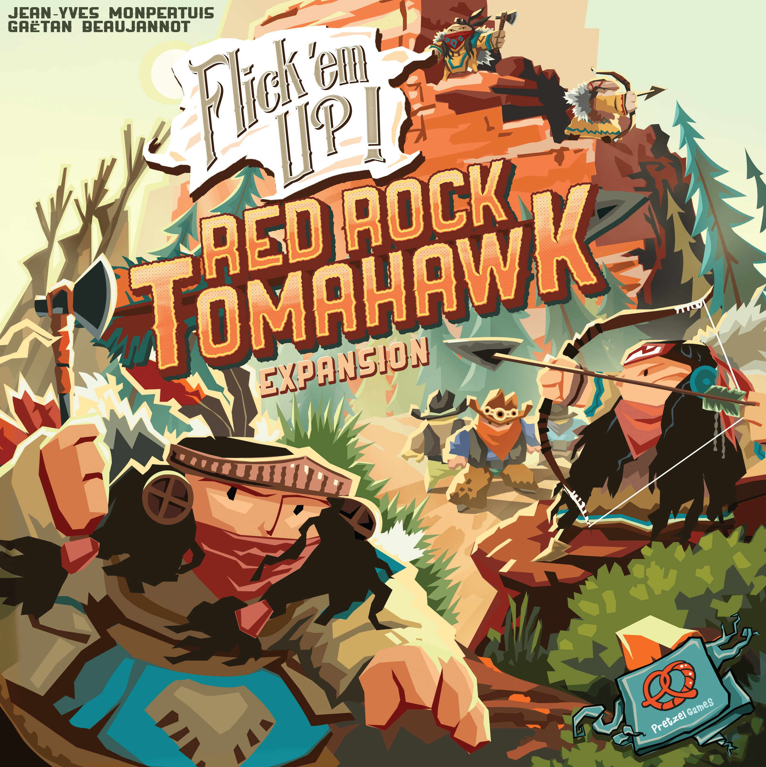 Flick 'em Up!: Red Rock Tomahawk doboz
