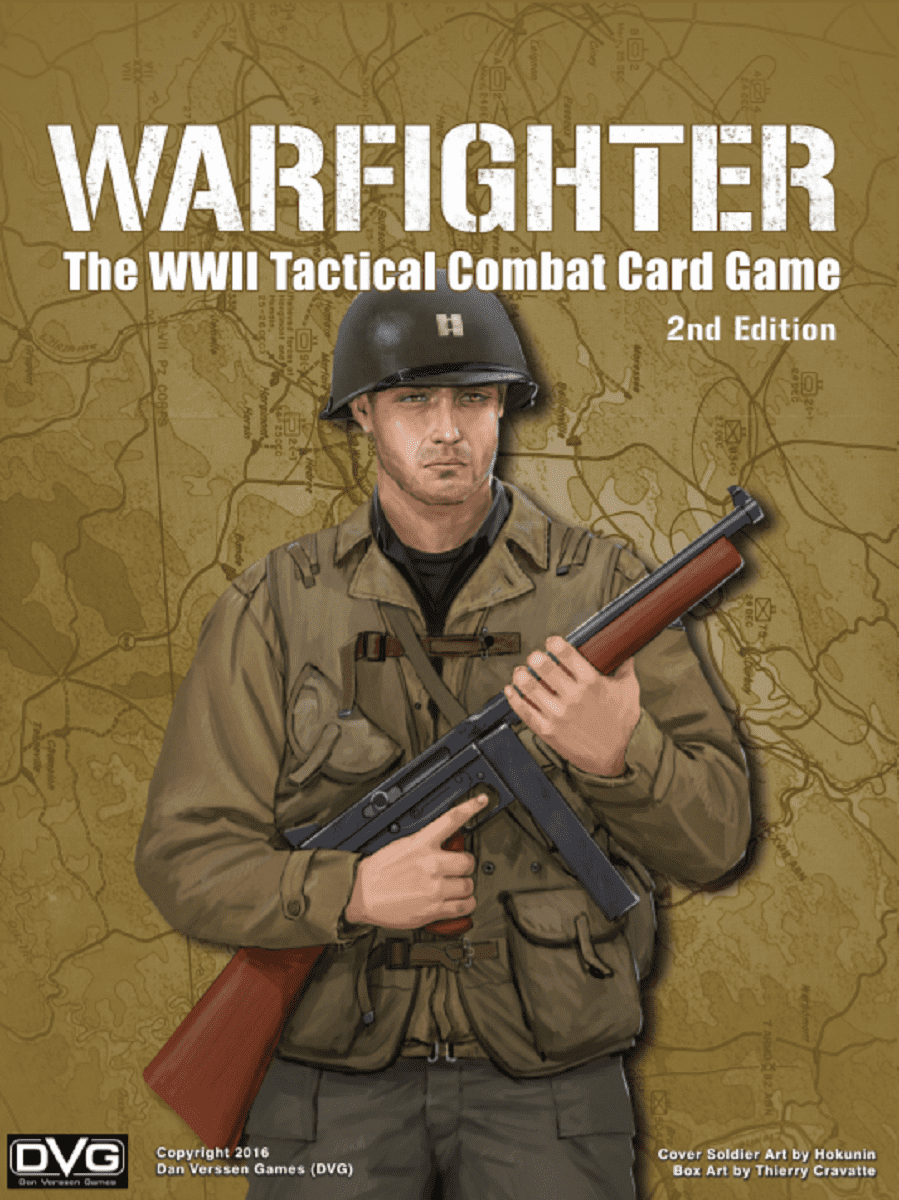Warfighter: The WWII Tactical Combat Card Game doboz