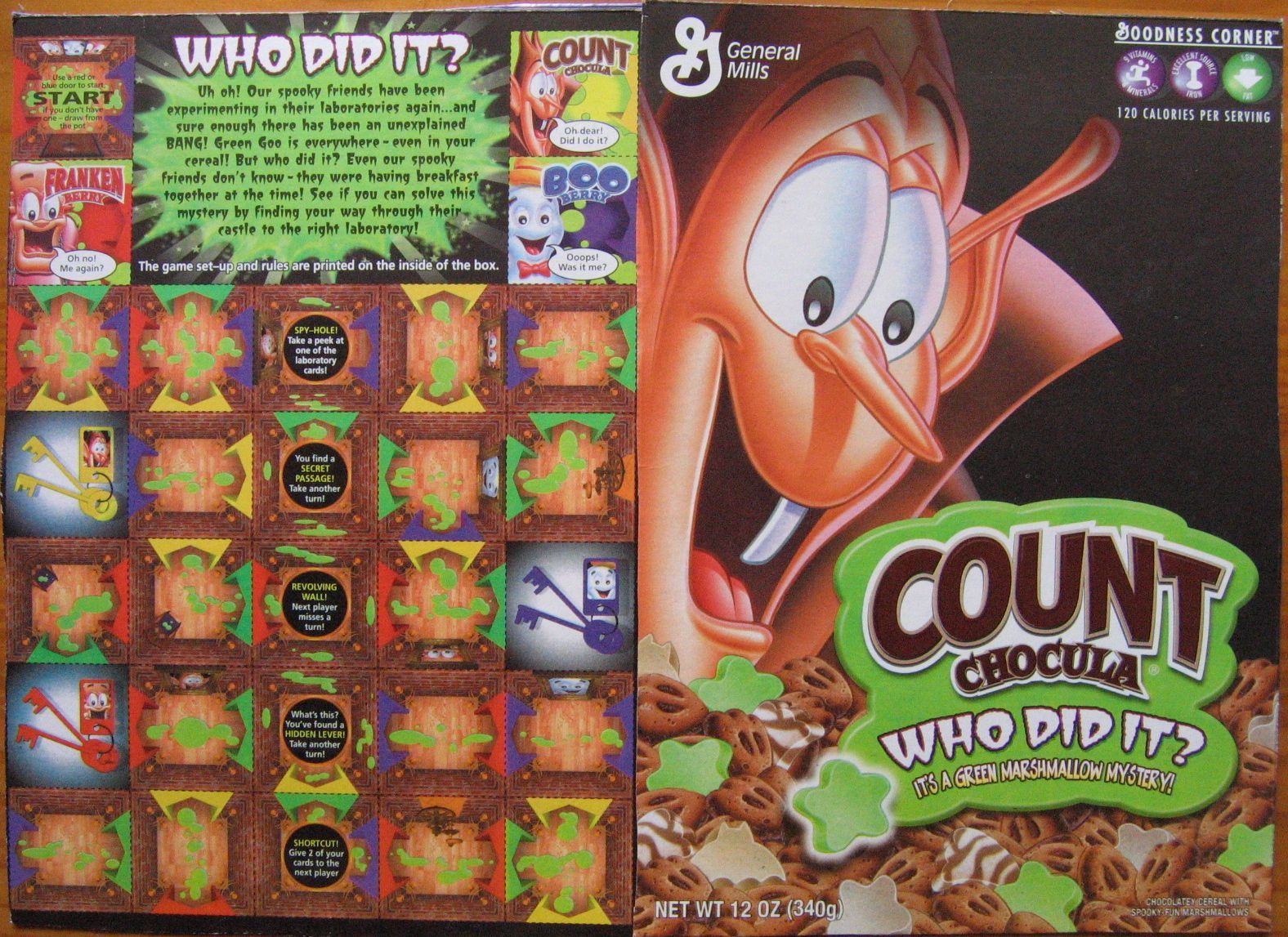 Count Chocula: Who Did It? doboz