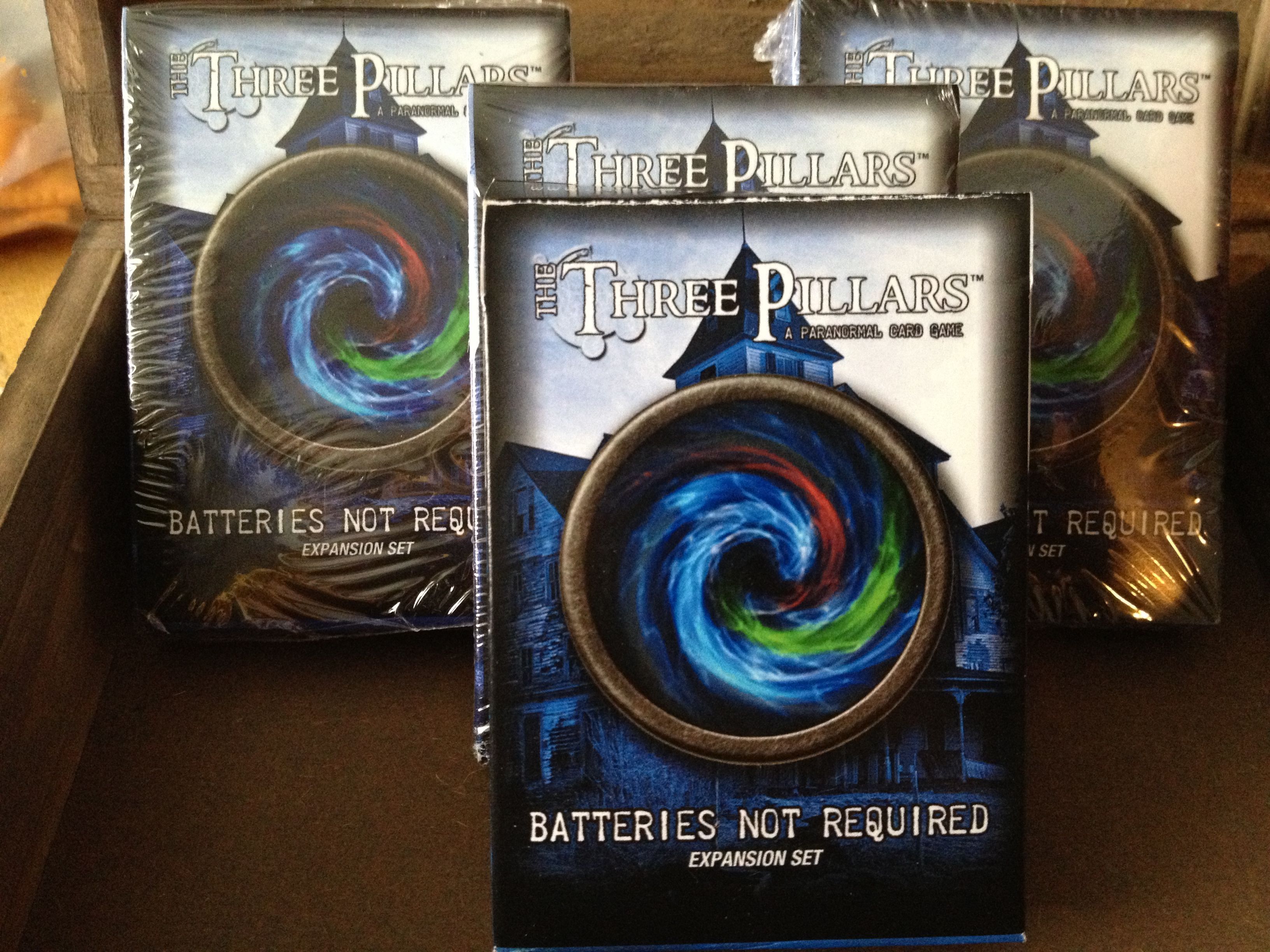 The Three Pillars: Batteries Not Required Expansion Set box art