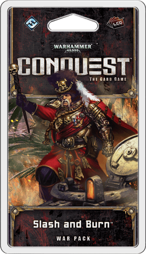 Warhammer 40,000: Conquest – Slash and Burn box art