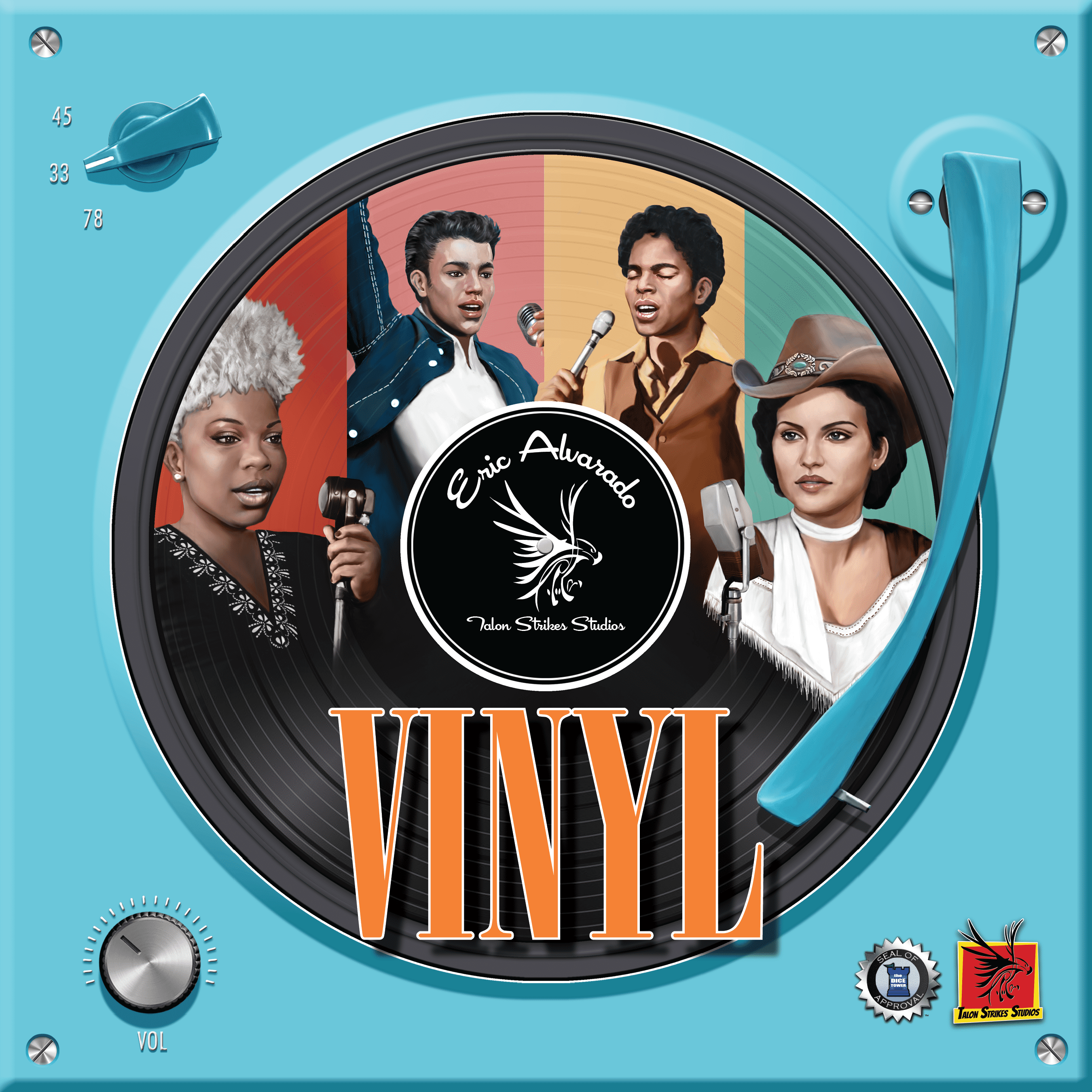 Vinyl doboz