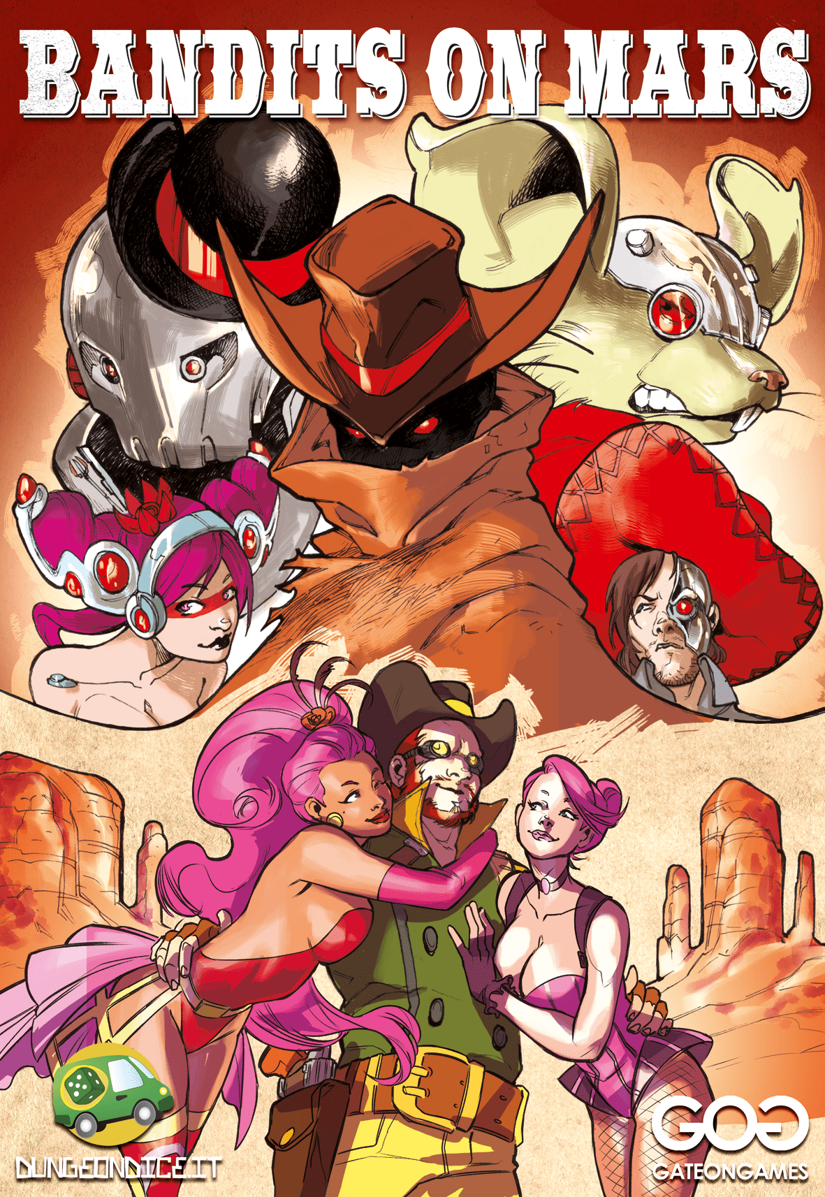 Bandits on Mars box art