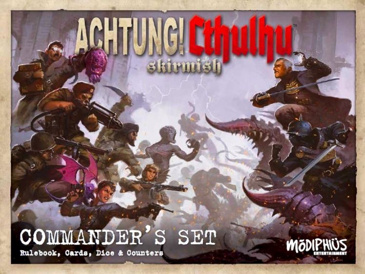 Achtung! Cthulhu Skirmish: Commander's Set box art