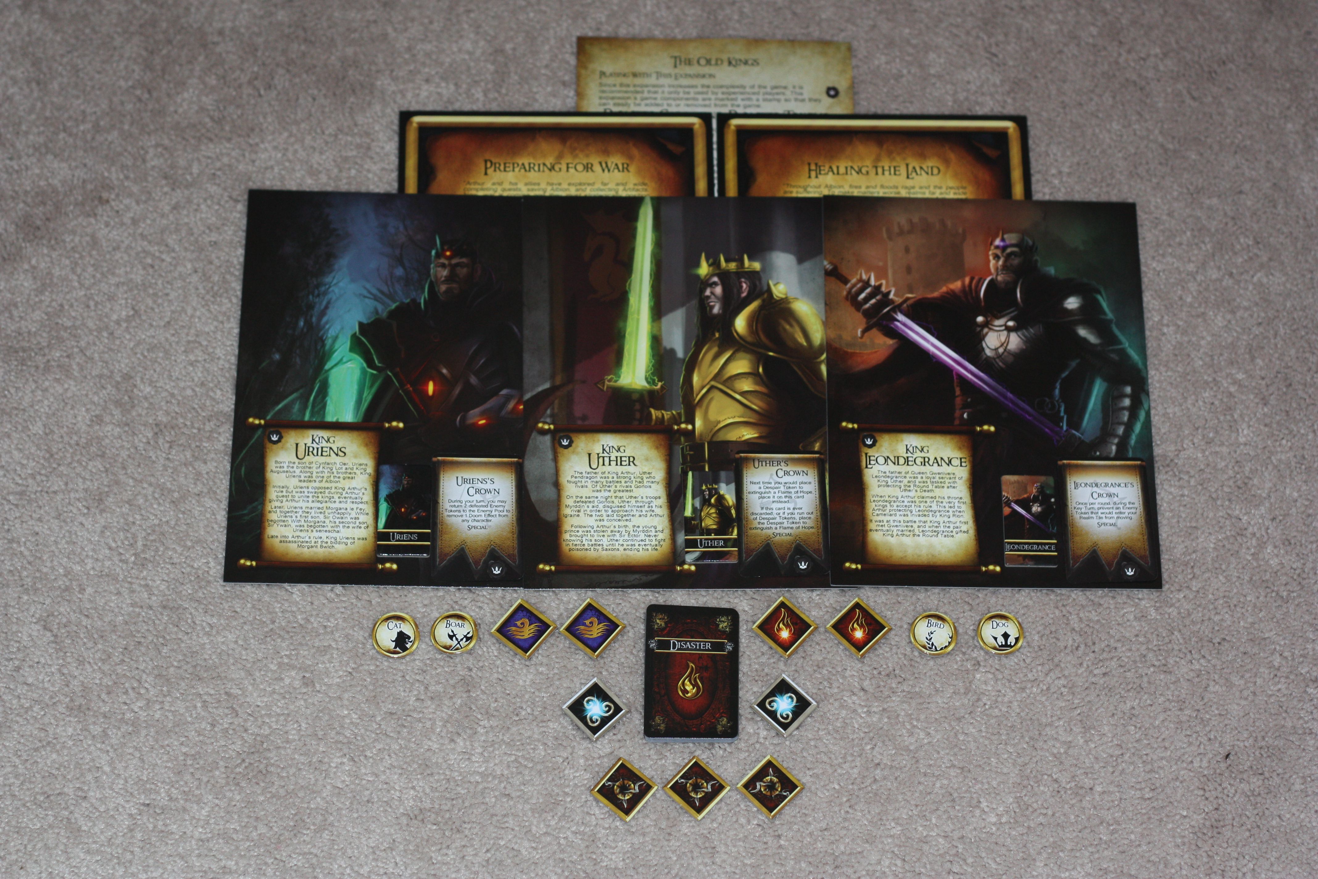 Coperta Albion's Legacy: The Old Kings