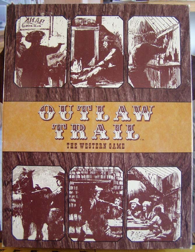 Outlaw Trail: The Western Game box art