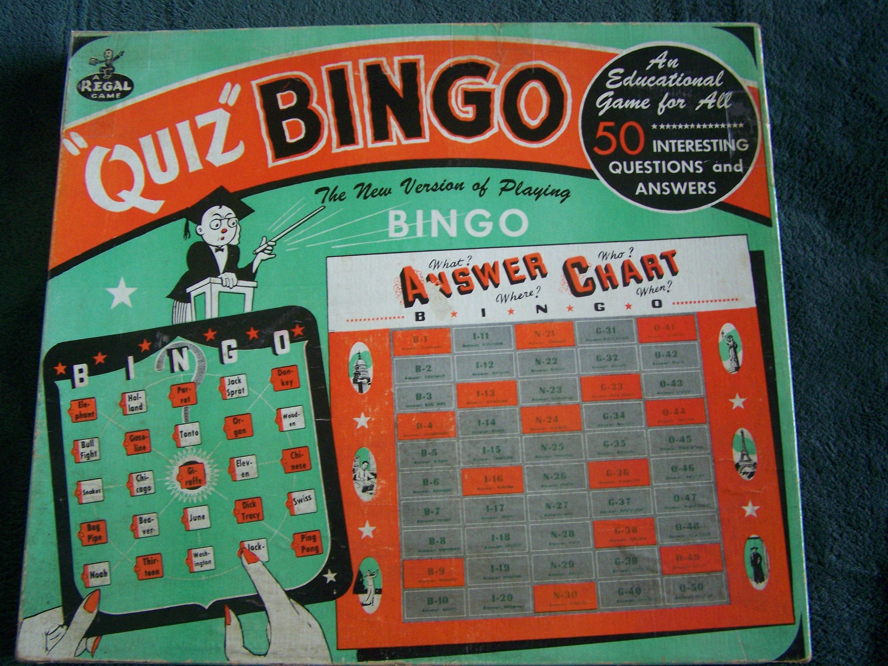 Quiz Bingo doboz
