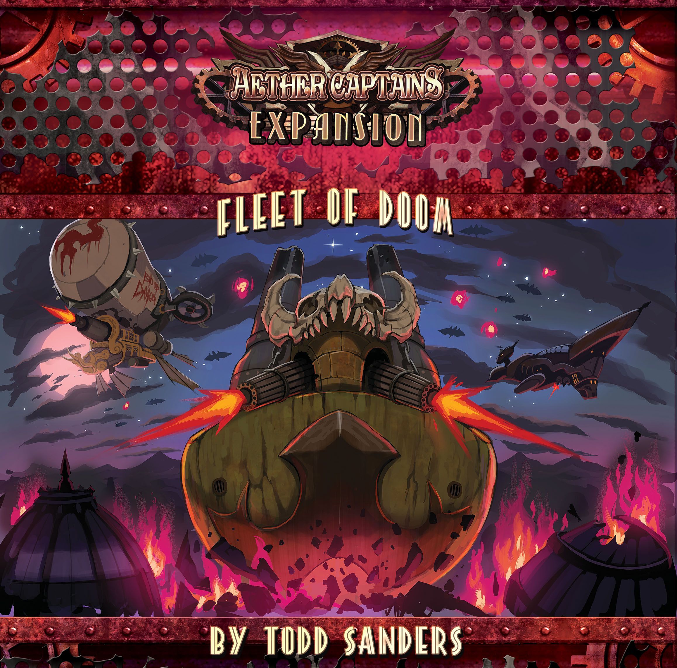 Coperta Aether Captains: Fleet of Doom