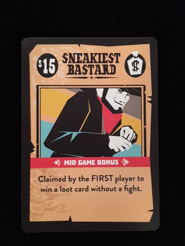 Boomtown Bandits: Sneakiest Bastard Promo Card doboz