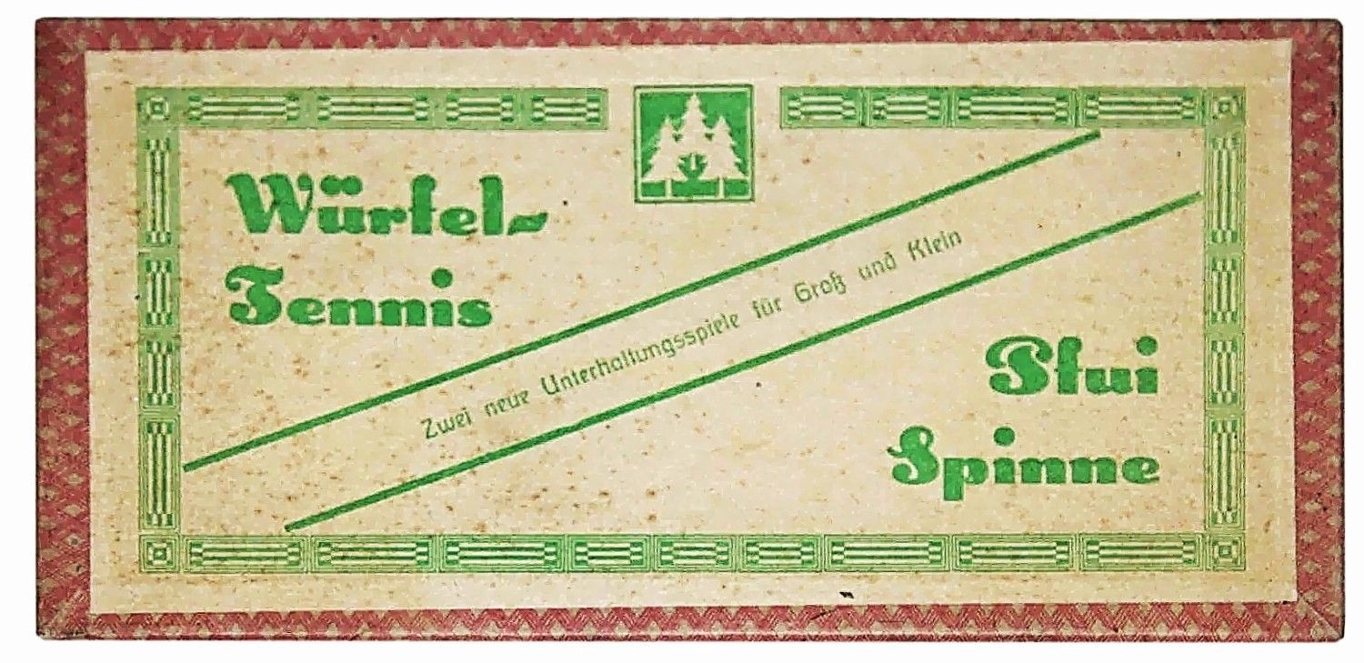 Würfel-Tennis/Pfui Spinne doboz