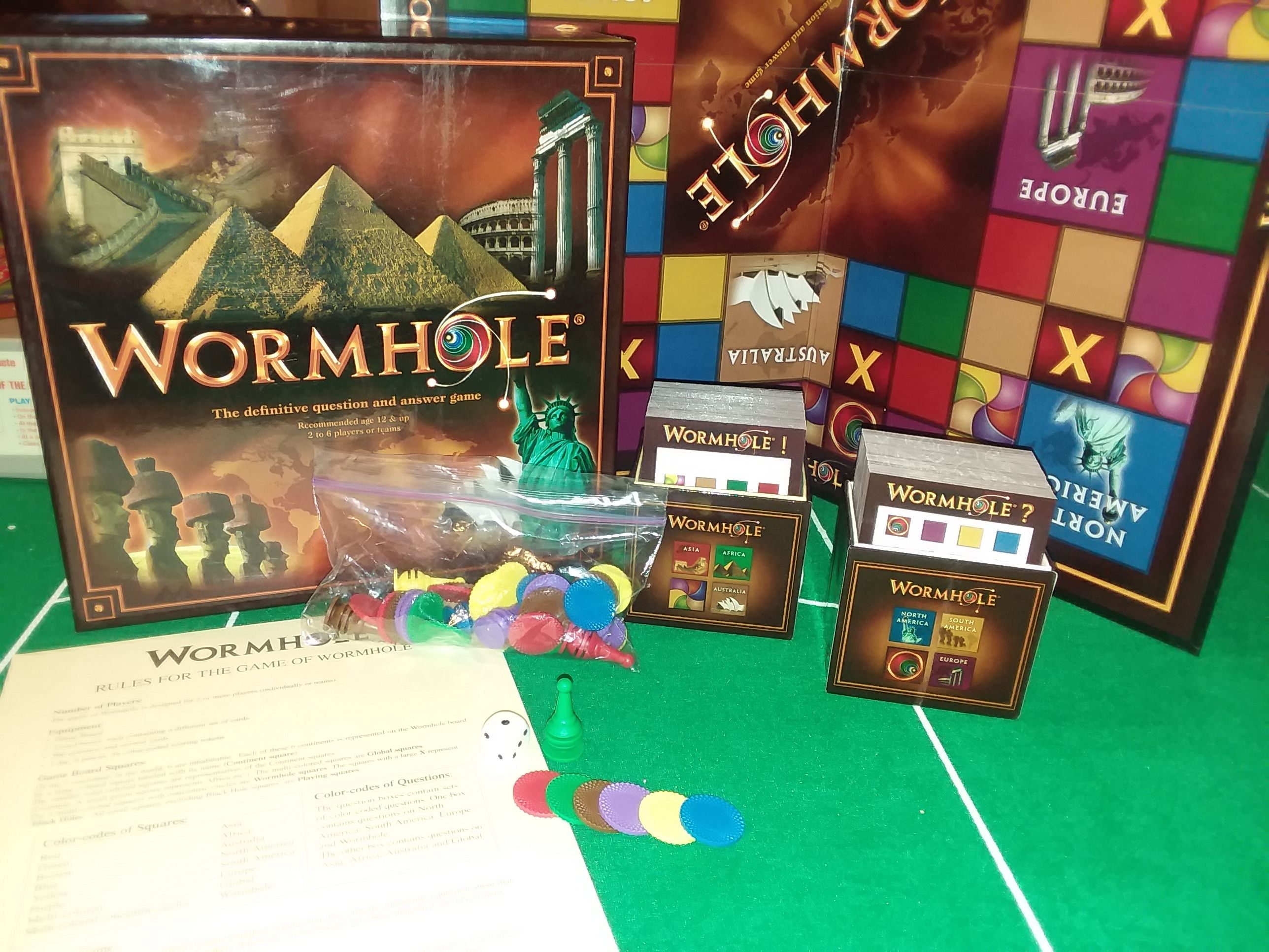 Wormhole: The Definitive Question and Answer Game doboz