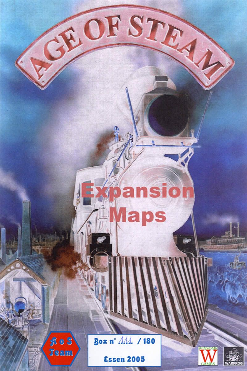 Age of Steam Expansion: The Moon box art