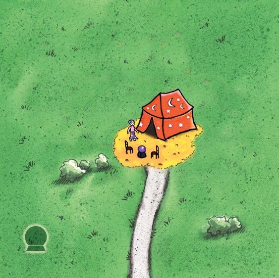 Carcassonne: Die Wahrsagerin box art