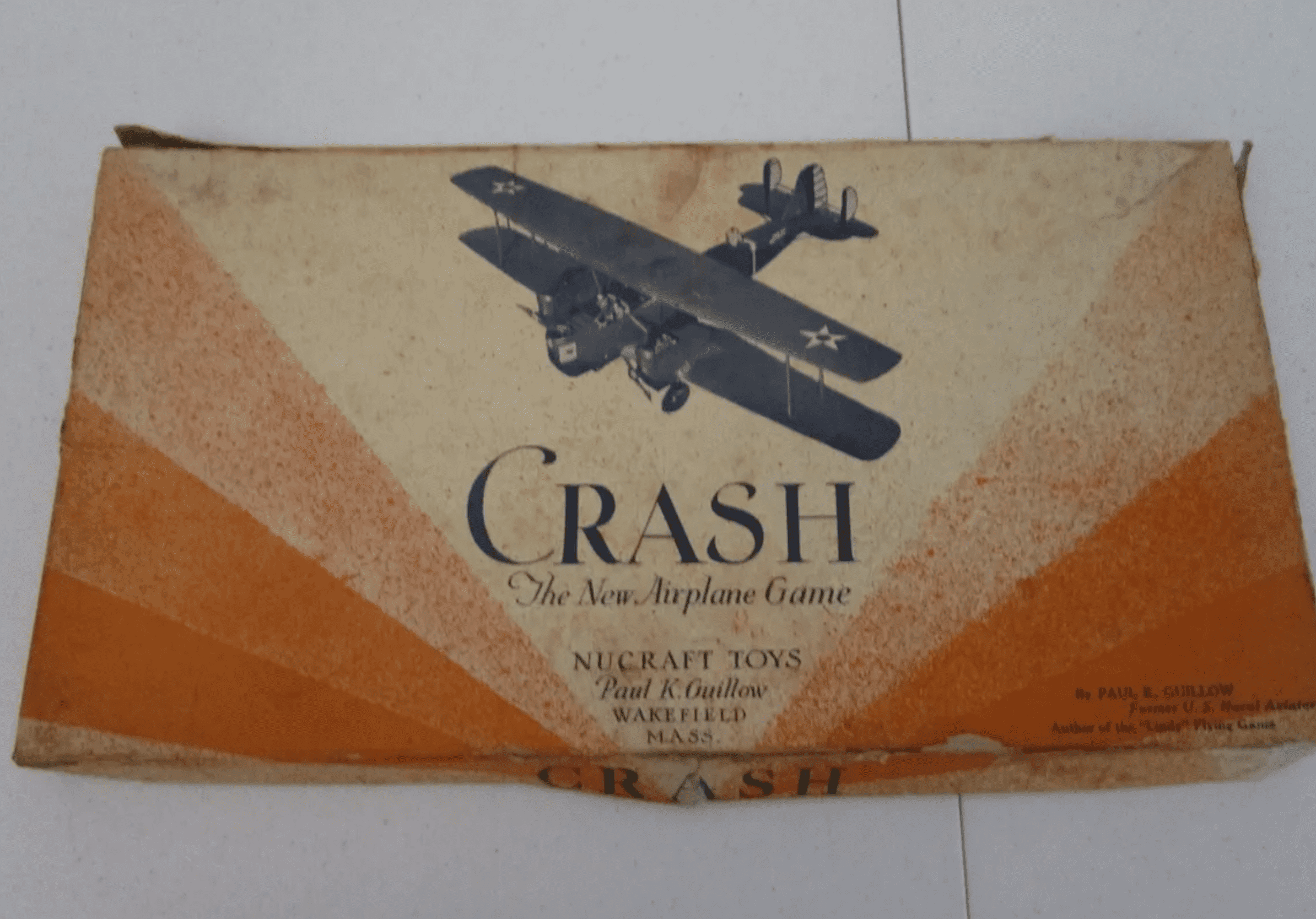 Crash, The New Airplane Game box art