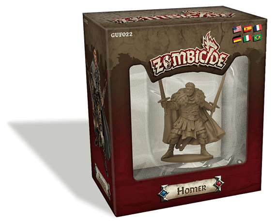 Coperta Zombicide: Black Plague – Homer