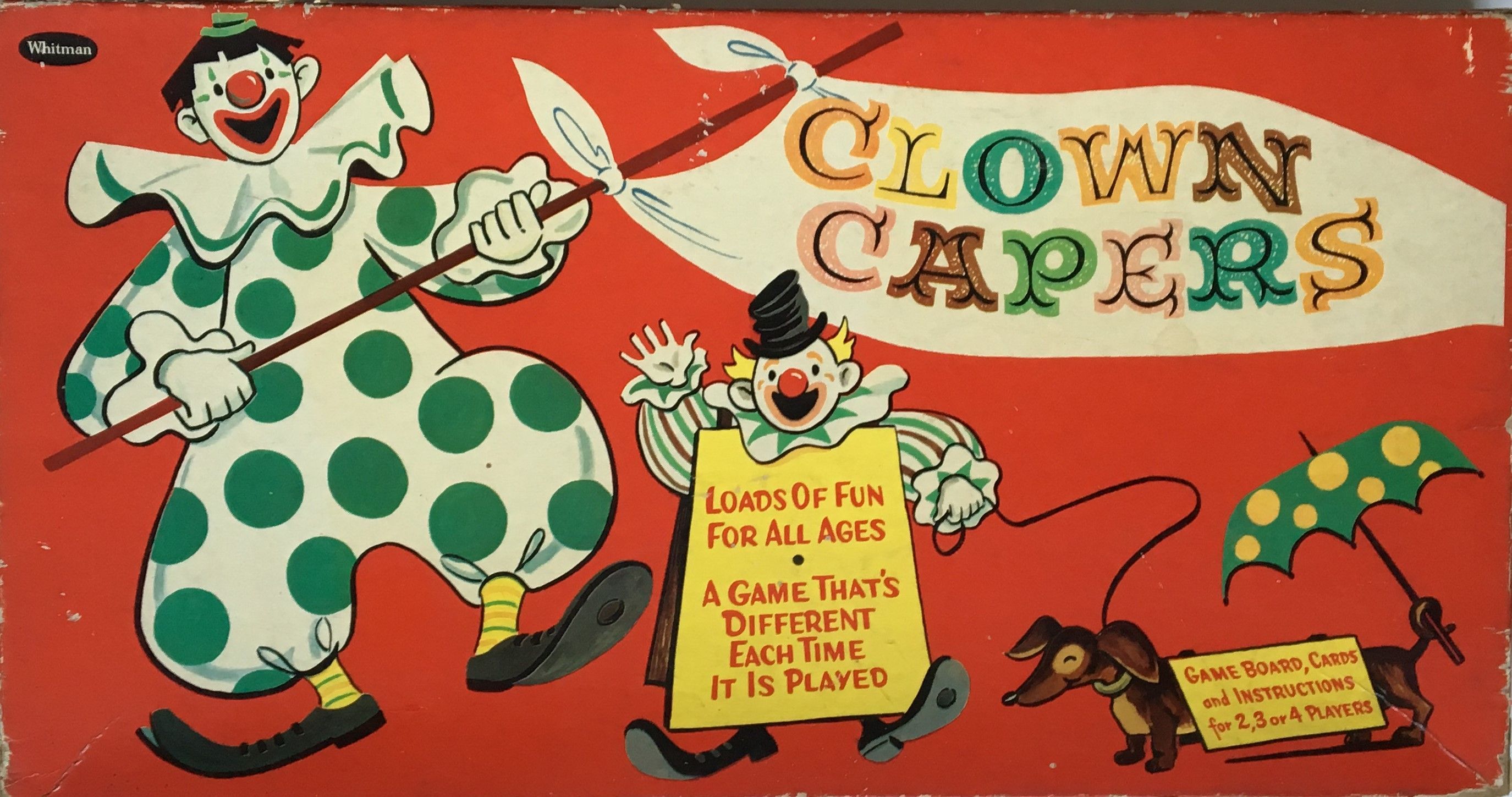 Clown Capers box art