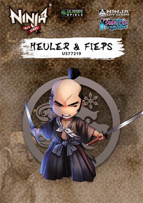 Ninja All-Stars: Howl & Yip box art