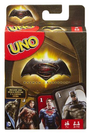 UNO: Batman v Superman – Dawn of Justice box art