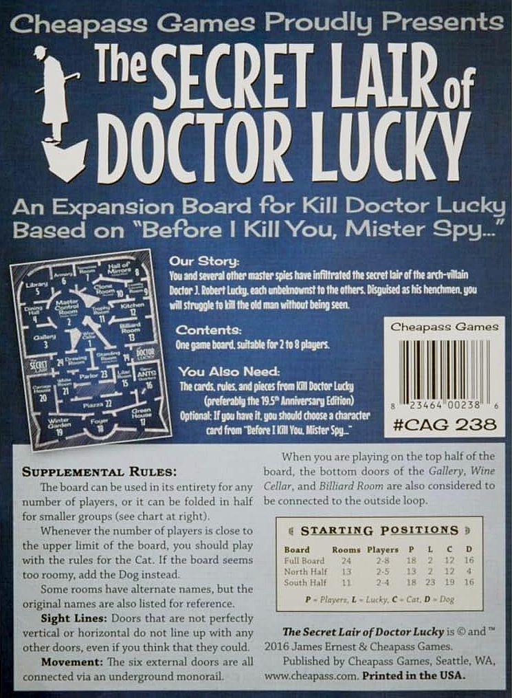 Coperta Kill Doctor Lucky: The Secret Lair of Doctor Lucky