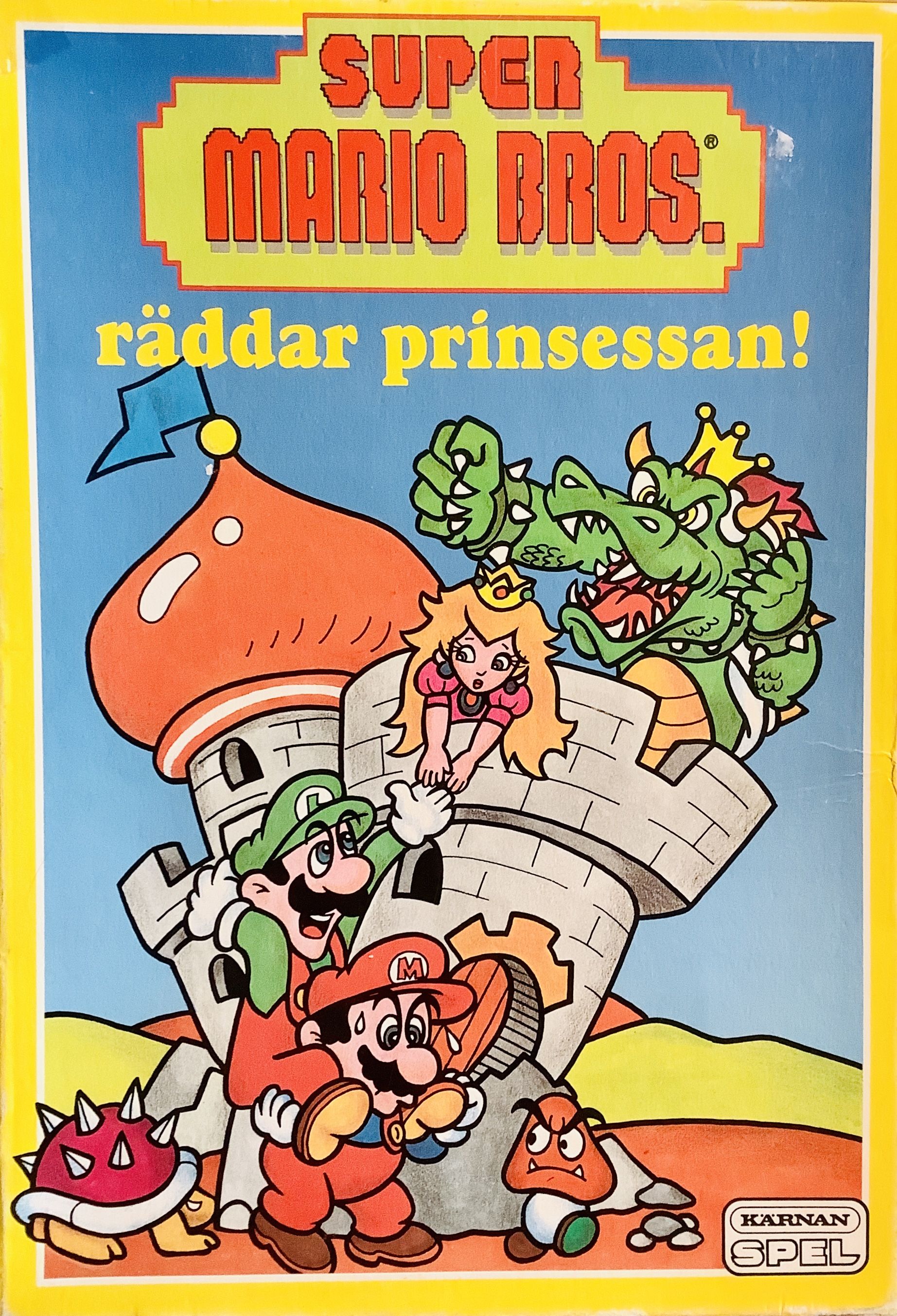 Super Mario Bros. pelastavat prinsessan! box art