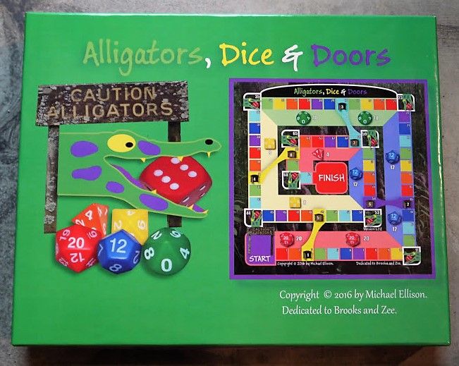 Alligators, Dice & Doors box art