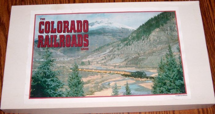 Colorado Railroads Game box art