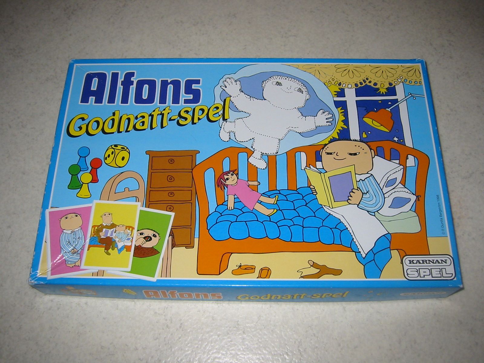 Alfons Godnatt-spel box art