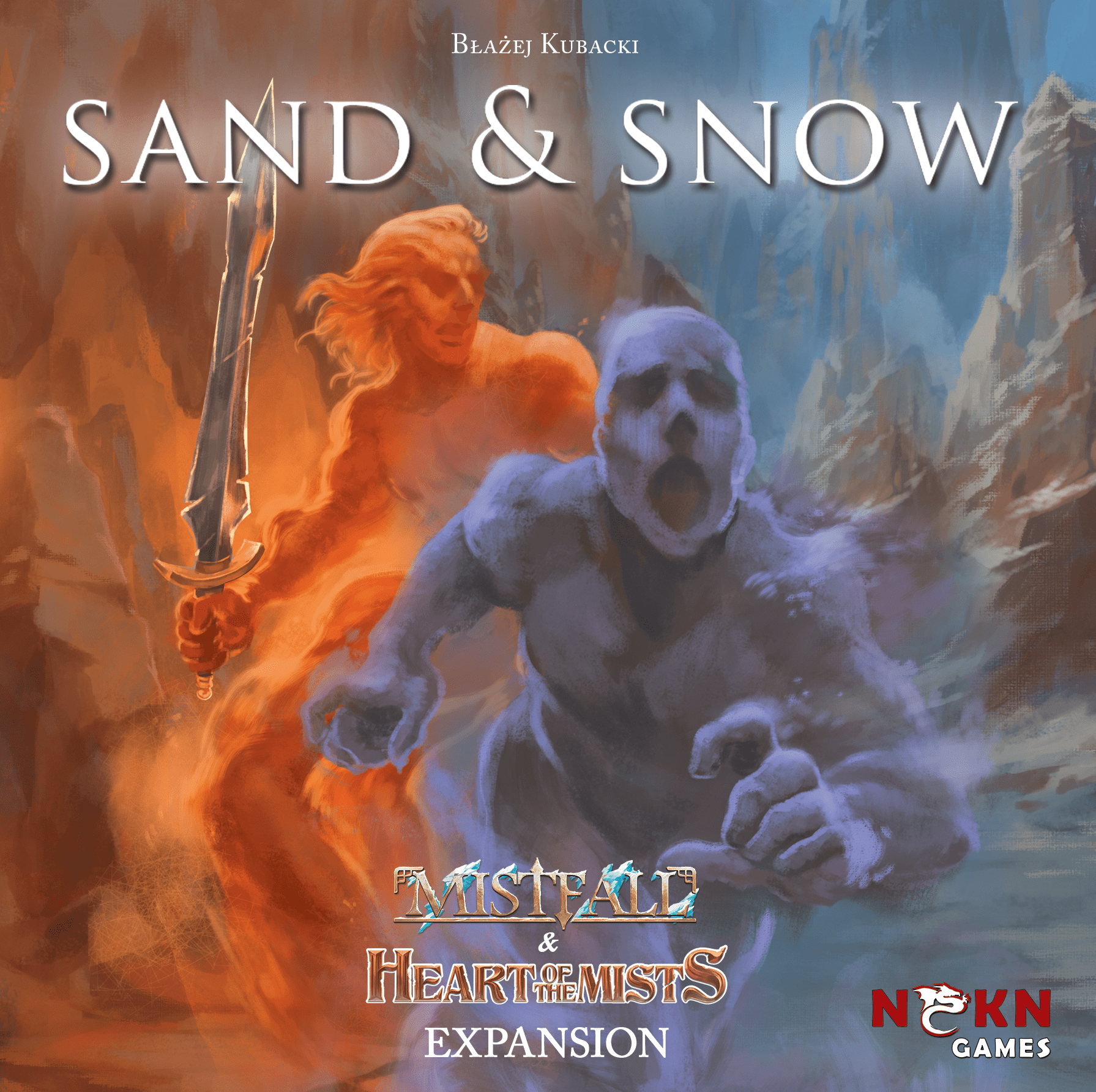 Mistfall: Sand & Snow box art