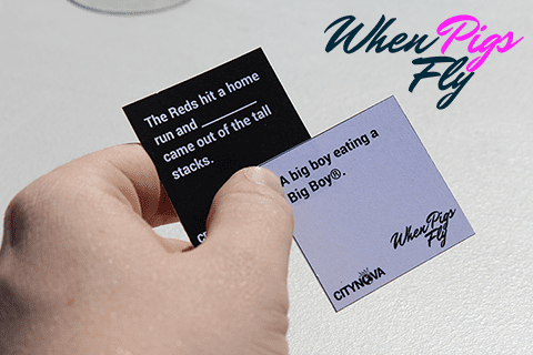 Coperta When Pigs Fly: A Card Game for Cincinnati Cynics