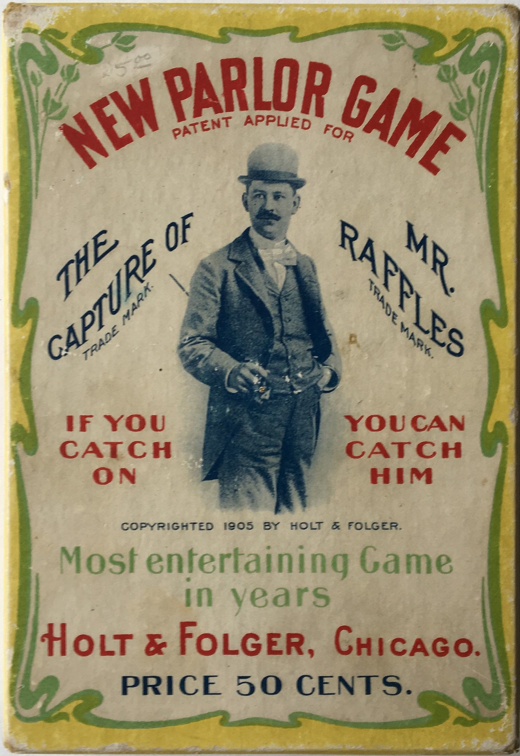 The Capture of Mr. Raffles box art