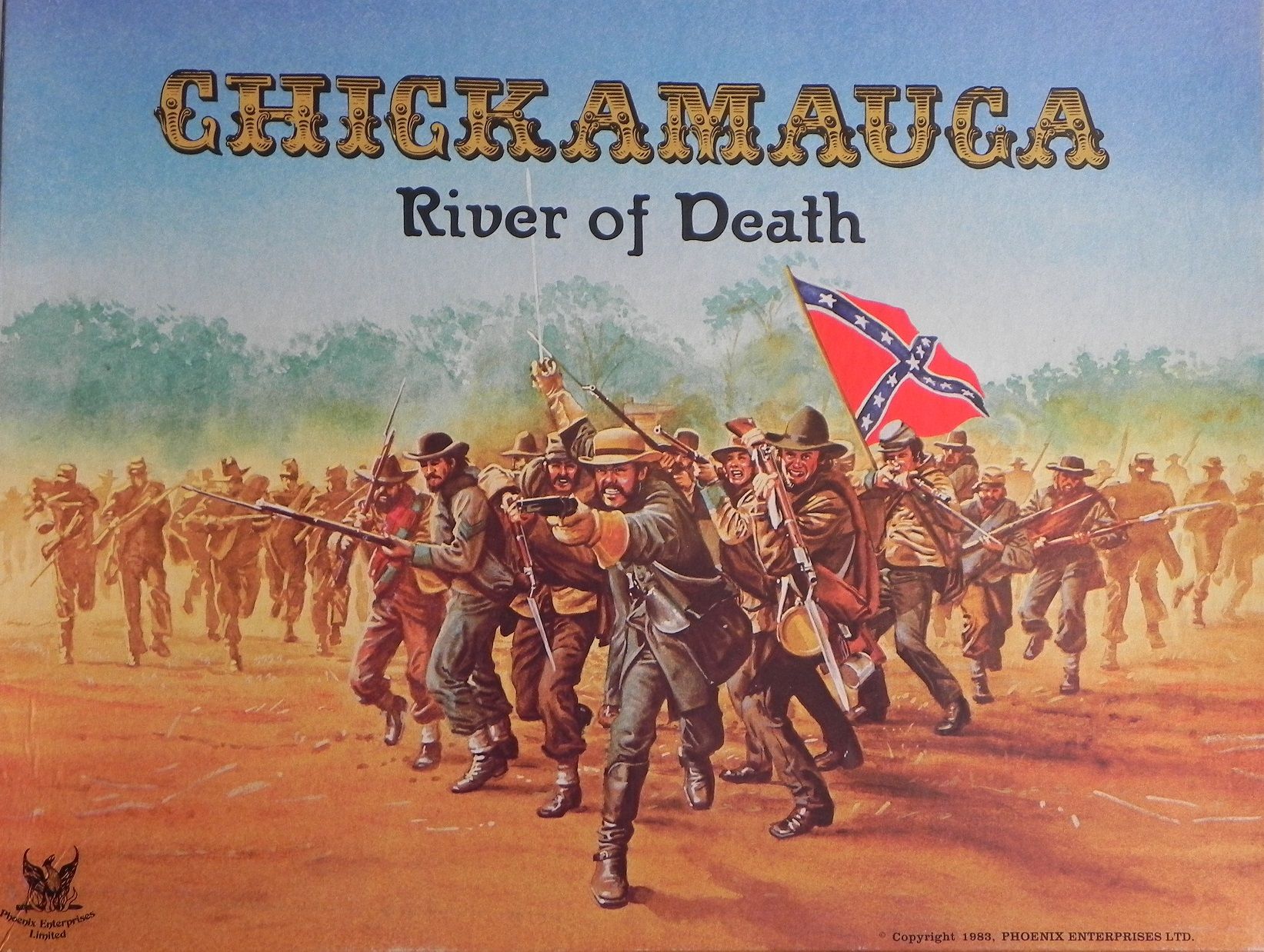 Chickamauga River of Death box art