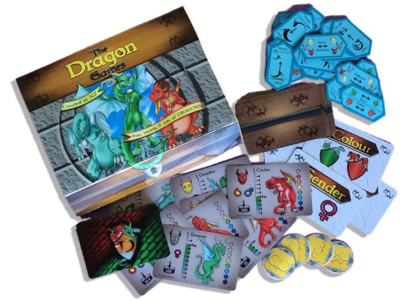 The Dragon Games box art