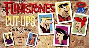 The Flintstones Cut-ups Card Game box art