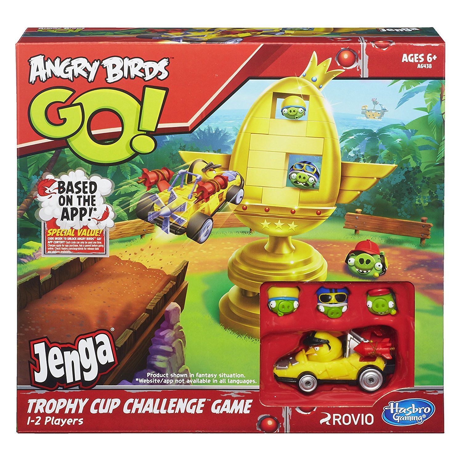 Angry Birds Go! Jenga: Trophy Cup Challenge box art
