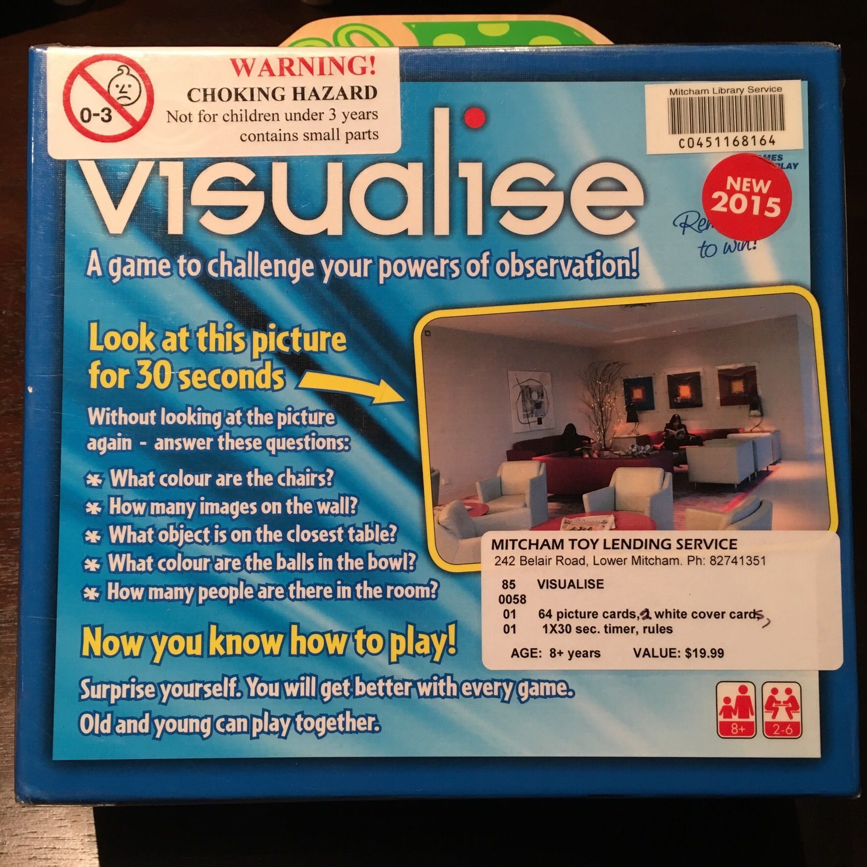 Visualise box art